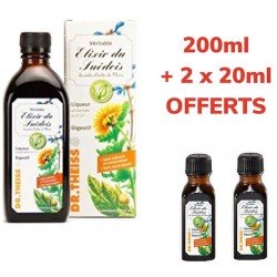 Dr THEISS - Élixir du suedois - 200ml + 2x20ml OFFERTS