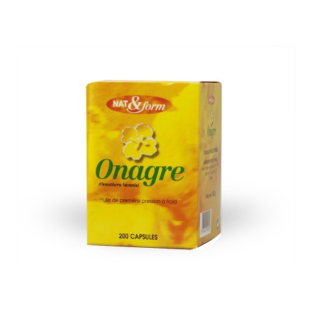 NAT & form - ONAGRE - 200 capsules