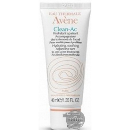 Avène - Clean-Ac Soin anti-irritant et hydratant 40ml. **