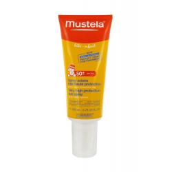 Mustela® - Spray solaire très haute protection - Visage et corps - Bébés et enfants - Spray 200ml.