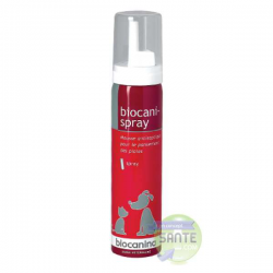 Biocanina - Biocanispray - Chiens et Chats - flacon aérosol de 75ml.