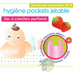 Orgakiddy - SAC A COUCHES PARFUME - Boîte de 50