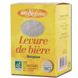 NAT & form - LEVURE DE BIERE - 200 comprimés
