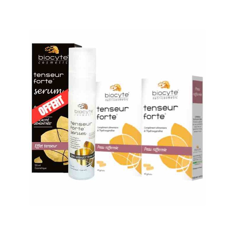 Biocyte - PROMO 2 TENSEUR FORTE + 1 SERUM TENSEUR FORTE OFFERT