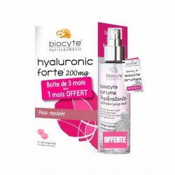 Biocyte - promo HYALURONIQUE FORTE 200mg + BRUME HYDRATANTE 