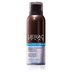LIERAC - HOMME - MOUSSE DE RASAGE - HYDRATANTE - PROTECTRICE ANTI-IRRITATIONS - flacon 150ml.