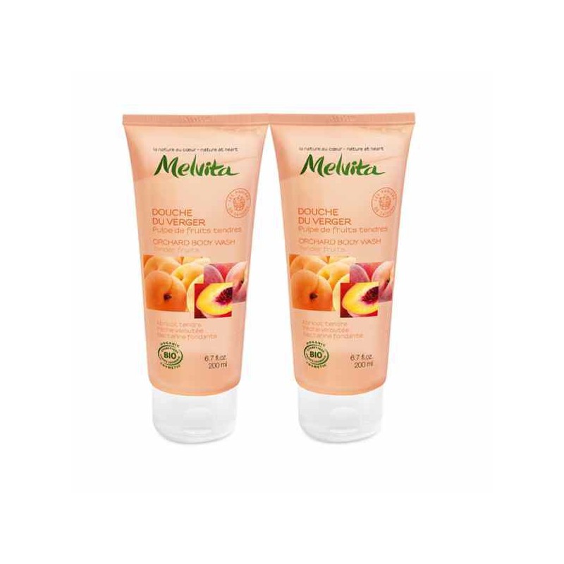Melvita - PANIERS DE SAISON – Douche du Verger –- DUO 2X200ml