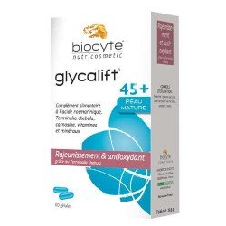 BIOCYTE - GLYCALIFT 45+ peau mature - 60 gélules
