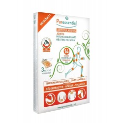 Puressentiel - Patchs Chauffants Articulations aux 14 Huiles Essentielles - 3 Patchs