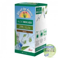 Lily of the desert - ALOE VERA Mix & Go - 10 sticks