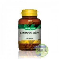 NAT & form - LEVURE DE BIERE - 200 gélules