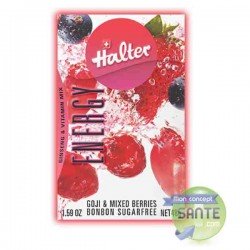 Halter - ENERGY - Bonbons Vitaminés sans sucre - BOITE/36G