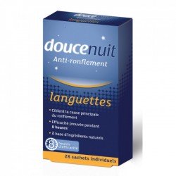 Doucenuit - Languette anti-ronflement - 28 sachets individuels