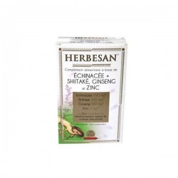 HERBESAN® - ECHINACEE + SHITAKE + GINSENG + ZINC - 20ampoules
