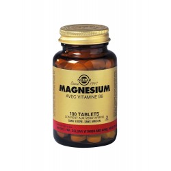 SOLGAR - Magnésium + B6 - 100 tablets