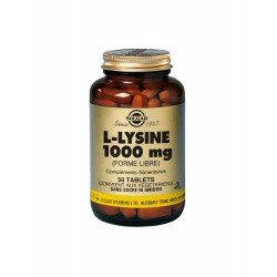 SOLGAR - L-Lysine 1000mg 50 tablets