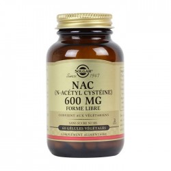 SOLGAR - NAC 600mg - 60gélules végétales