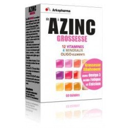 Arkopharma - AZINC GROSSESSE Boîte de 60 gélules sous blisters