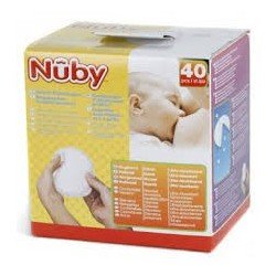 Nûby - Coussinets d'allaitement - Boîte de 40 