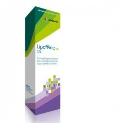 Arkopharma - LIPOFEINE Gel 5% Caféine Tube 190g. PERTE DE POIDS